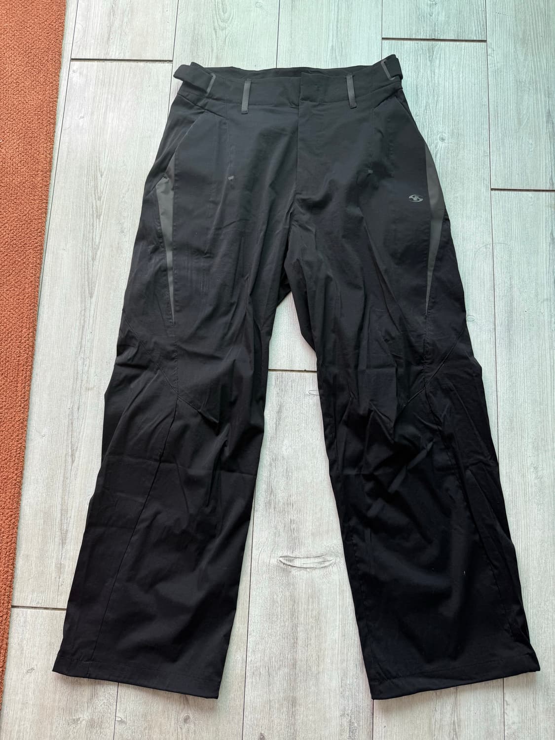 산산기어 Weld Patched Pants 패치드 팬츠 블랙 26ss 상품이미지3