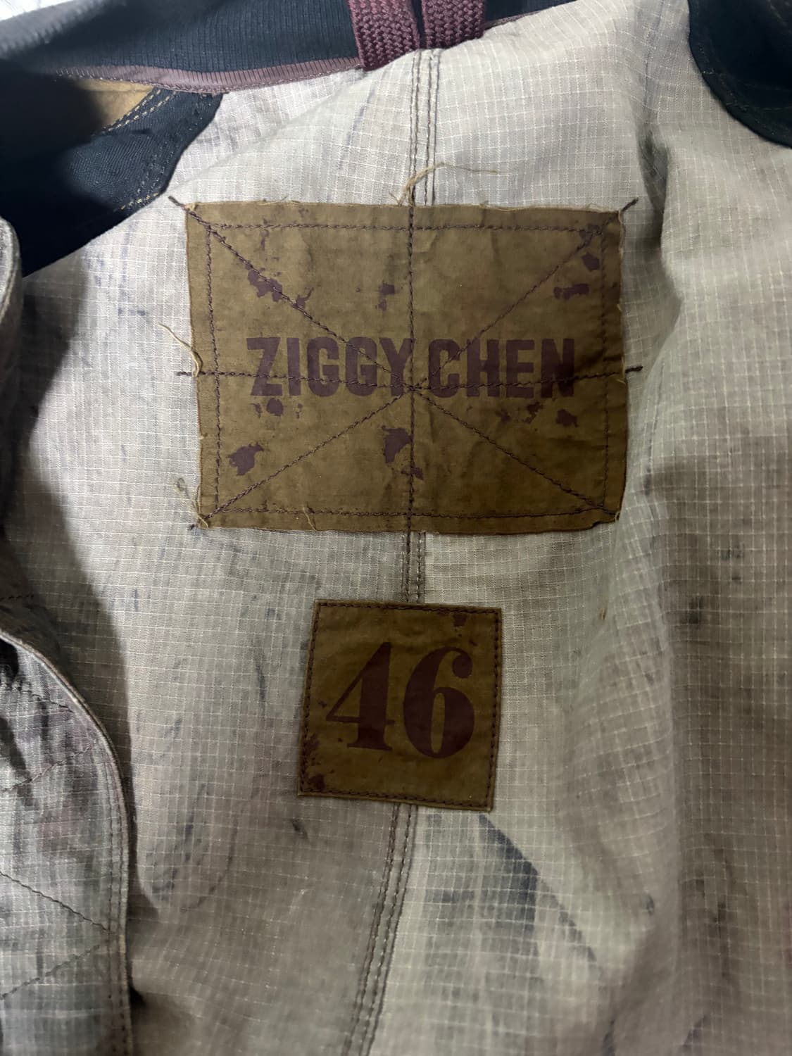 (46) ziggy chen 아티저널 봄버 상품이미지3