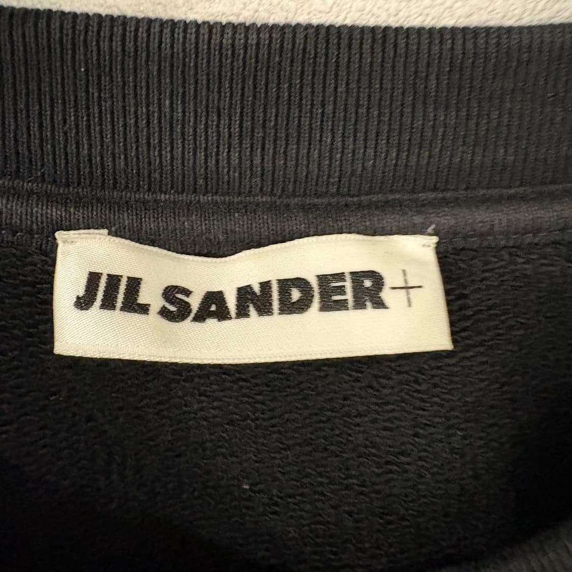 질샌더 블랙 반팔 맨투맨 티셔츠 XL 상품이미지4