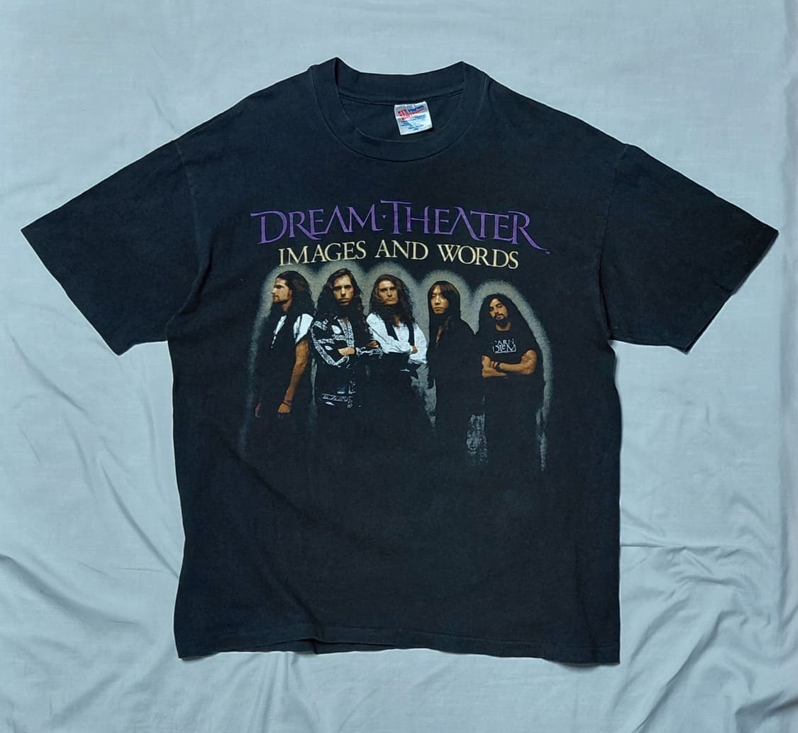 [싱글스티치] 90s 드림 시어터 Images and Words 빈티지티 상품이미지1