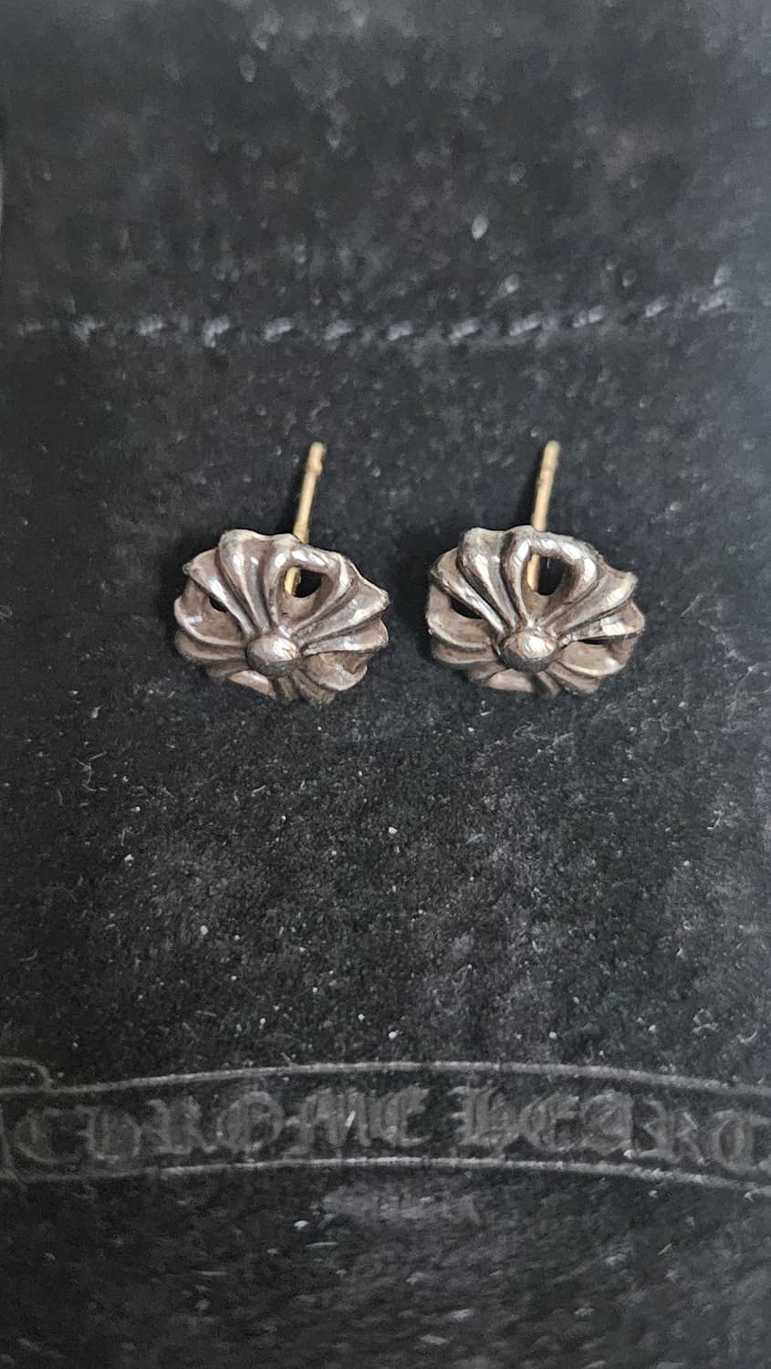 크롬하츠 라지 ch스터드 라운드이어링 귀걸이 상품이미지2