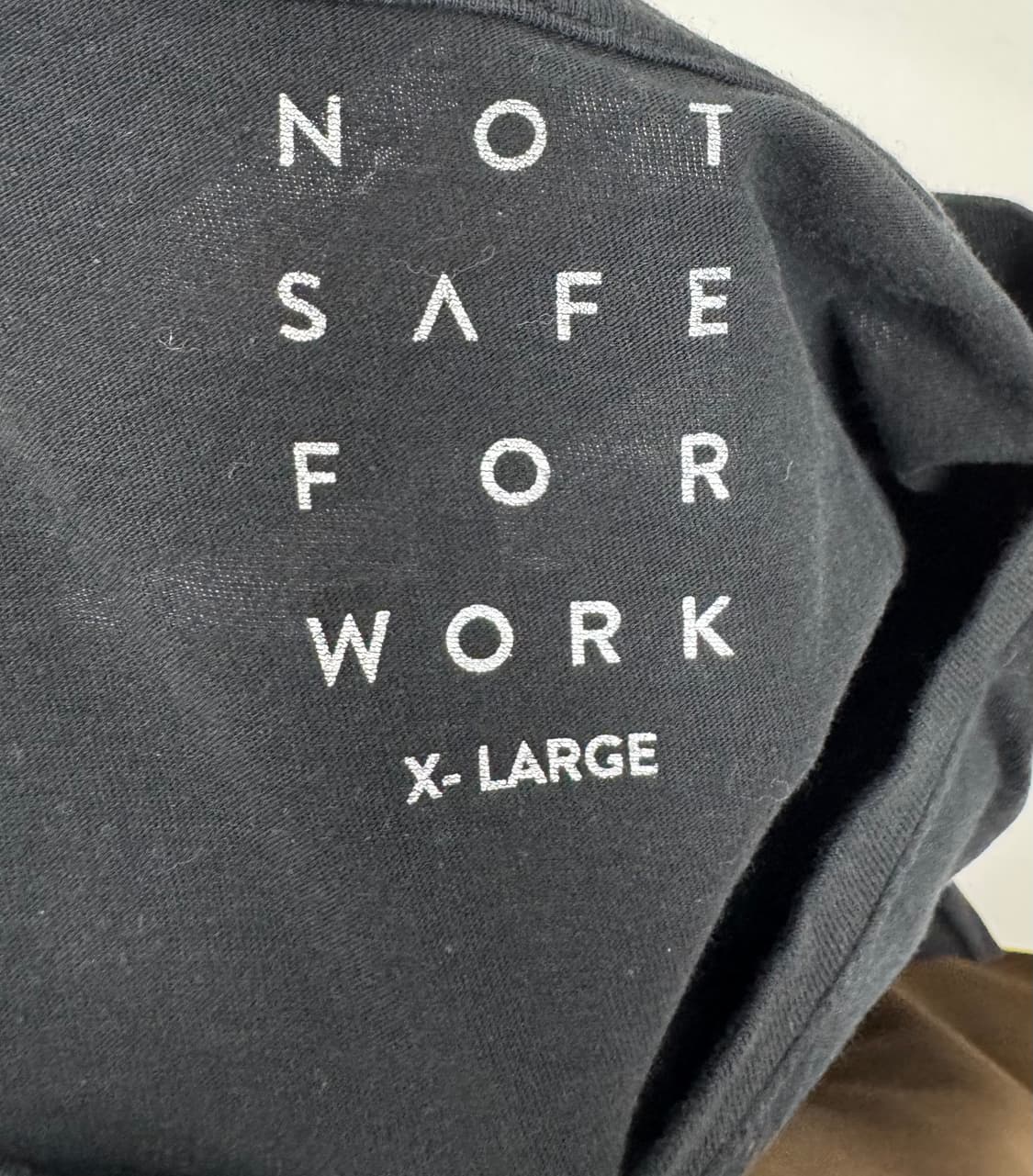 Not for Safe Work 티셔츠 XL 상품이미지4