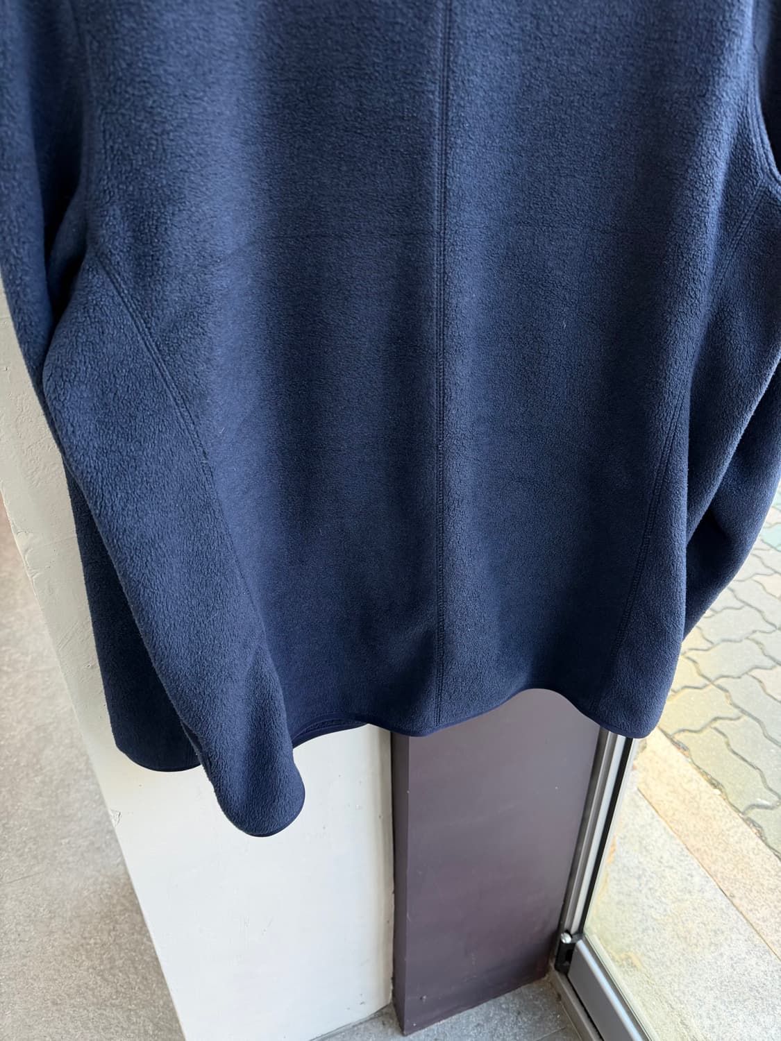 .100~105/ 단톤 노카라 플리스 자켓 상품이미지7