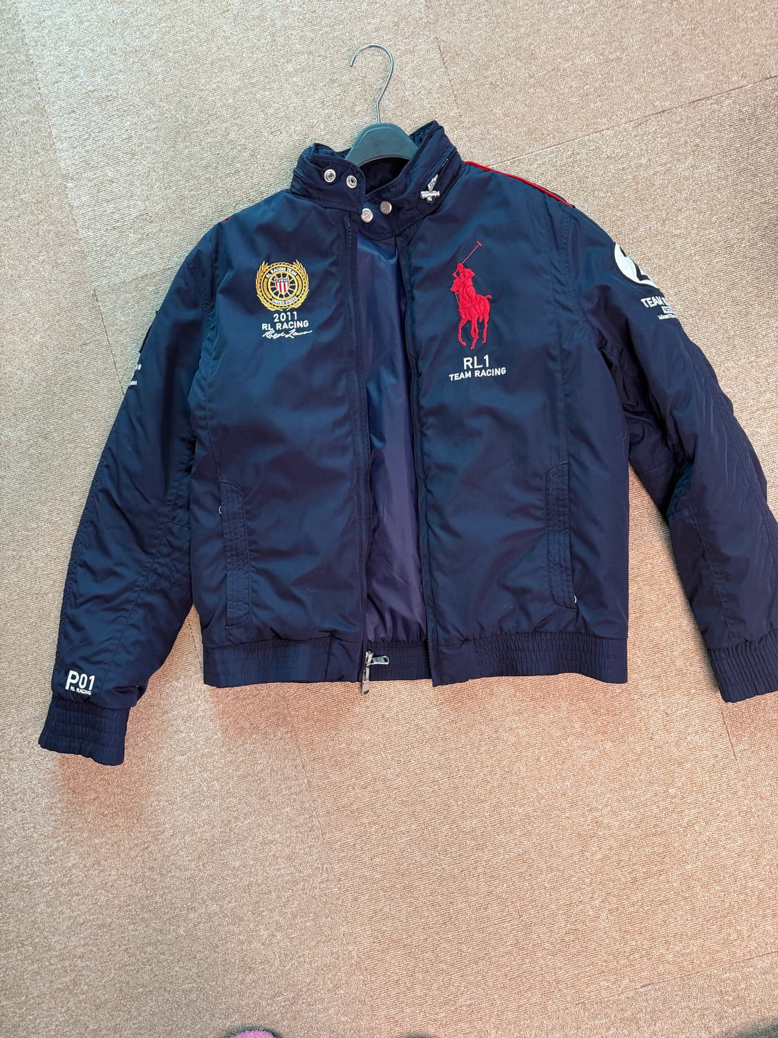 폴로 랄푸로렌 레이싱 점퍼  M  상품이미지1