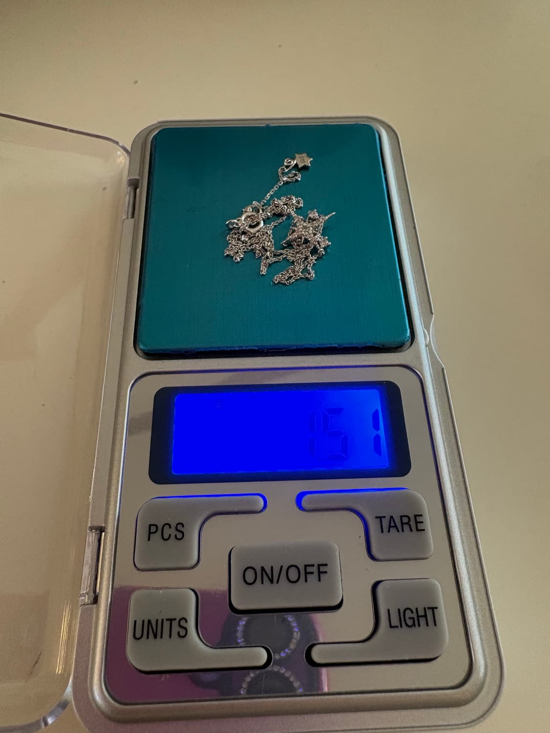 반짝반짝 빛나는 안나수이 14k 화이트골드 목걸이✨ 상품이미지4