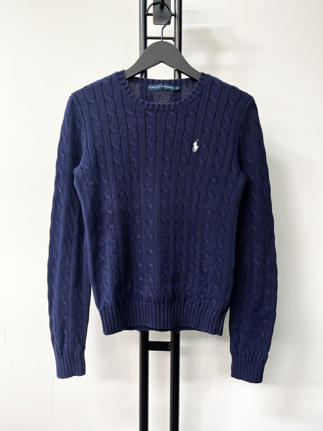 폴로 랄프 로렌 베이직 포니 케이블 니트 상품이미지1