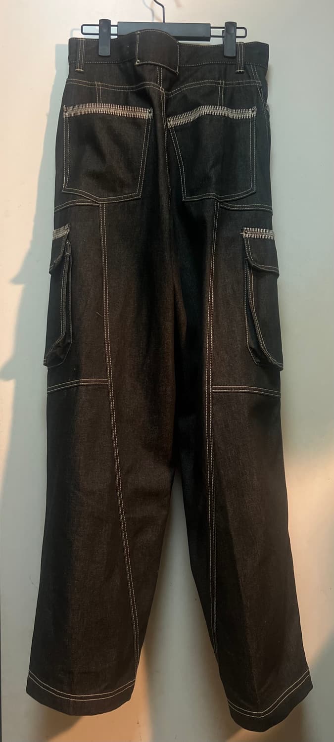 46)메종미네드 바지 OBLIQUE PATCH DENIM PANTS 상품이미지5