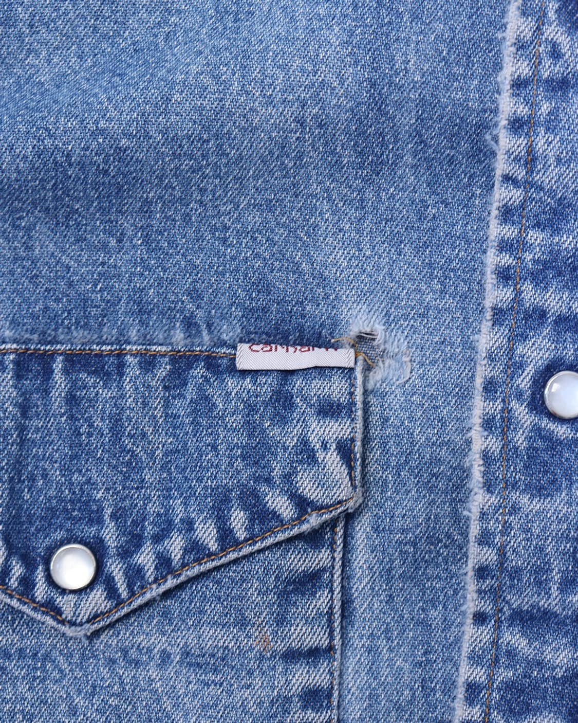 올드파크(Old Park) 칼하트 리메이크 데님 웨스턴 셔츠 상품이미지8