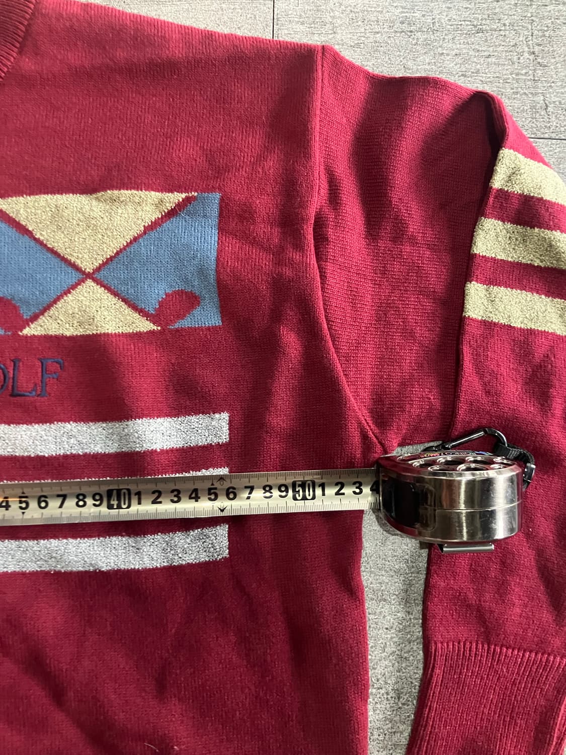 일본빈티지 1895uspen 올드스쿨스트릿 사이드라인 니트스웨터 상품이미지2