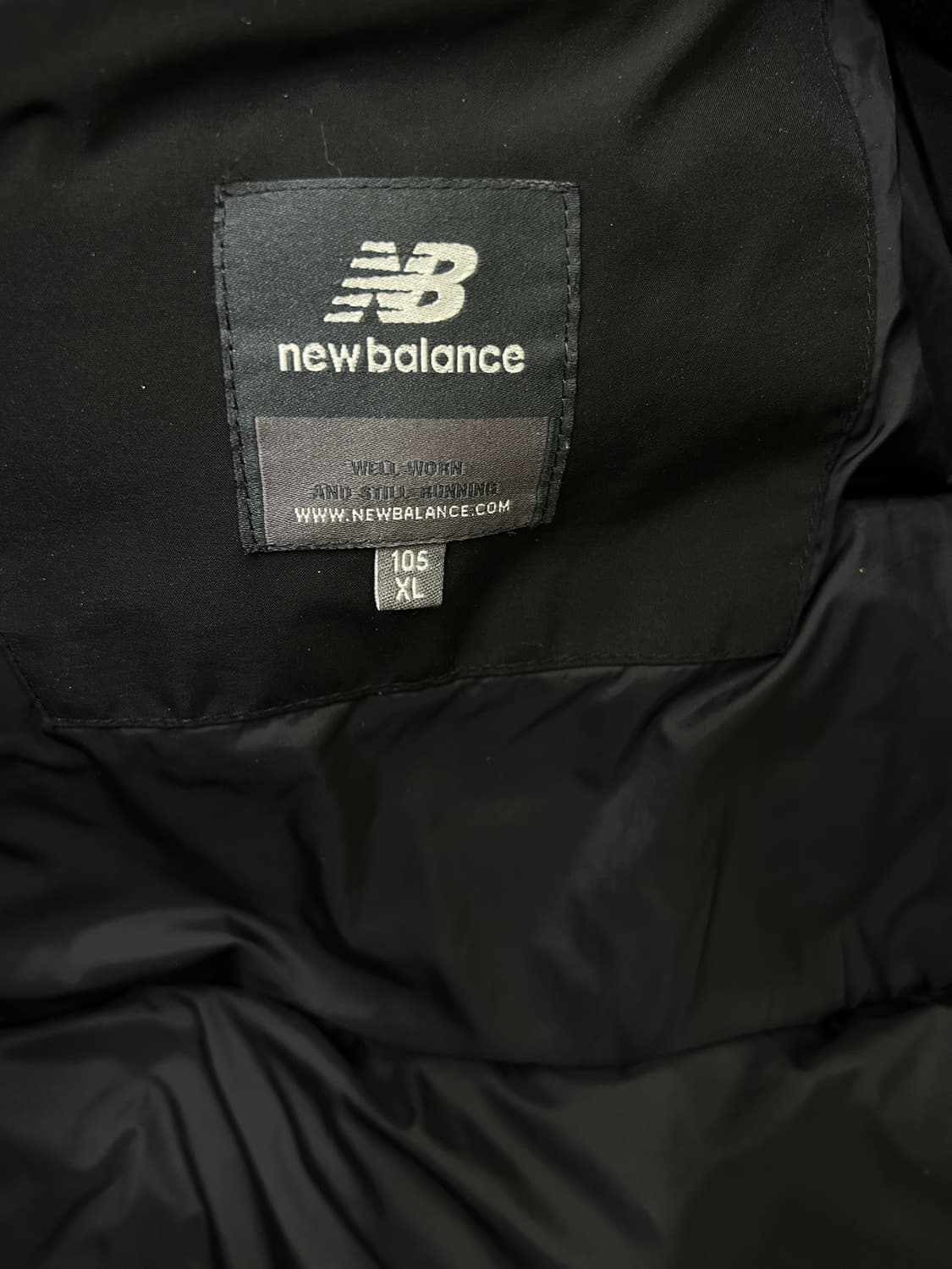 [XL]뉴발란스 액티브 구스다운 숏 패딩/블랙 상품이미지7