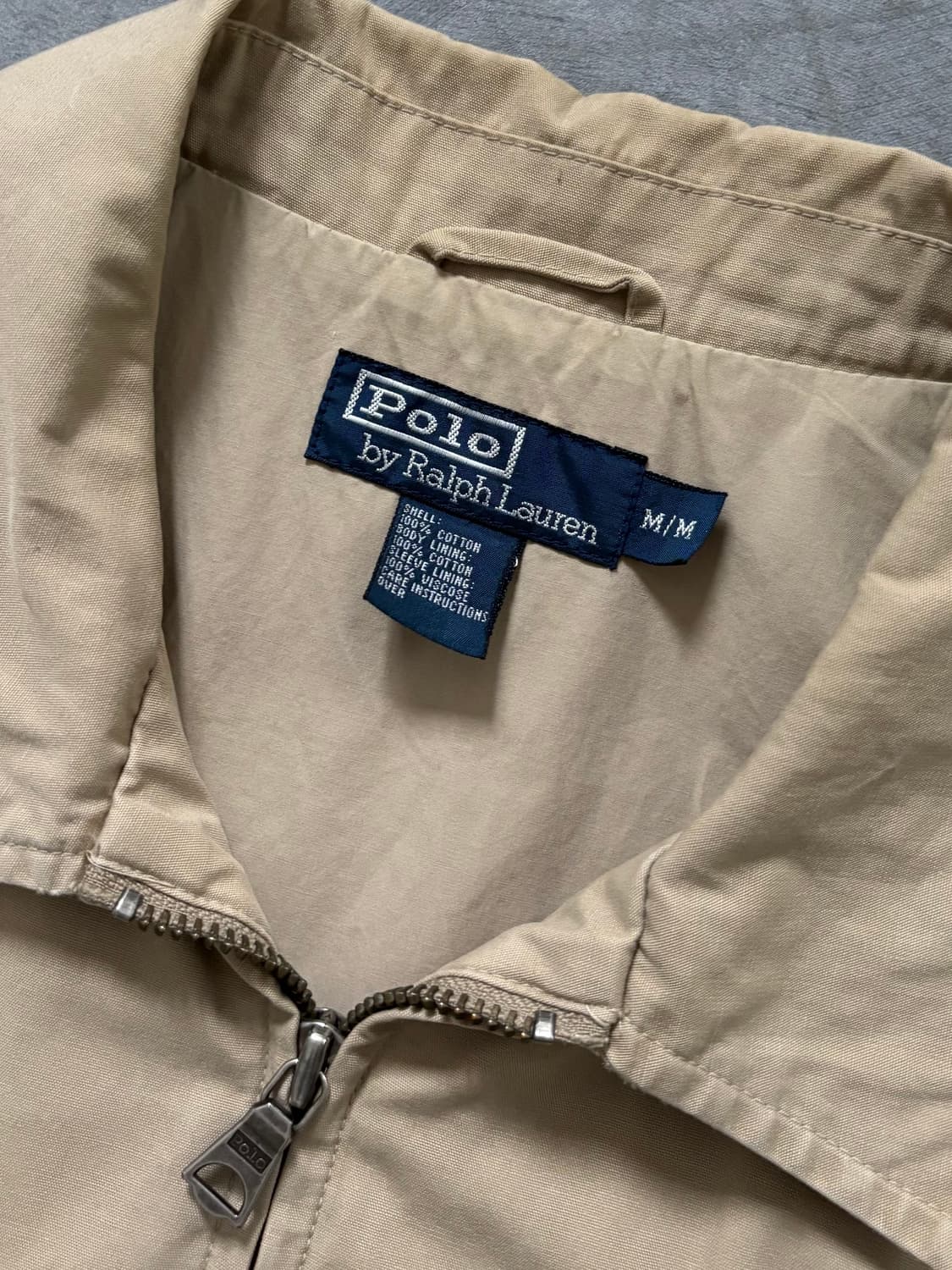 Polo 폴로 랄프로렌 베이지 코튼 워크 자켓 상품이미지4