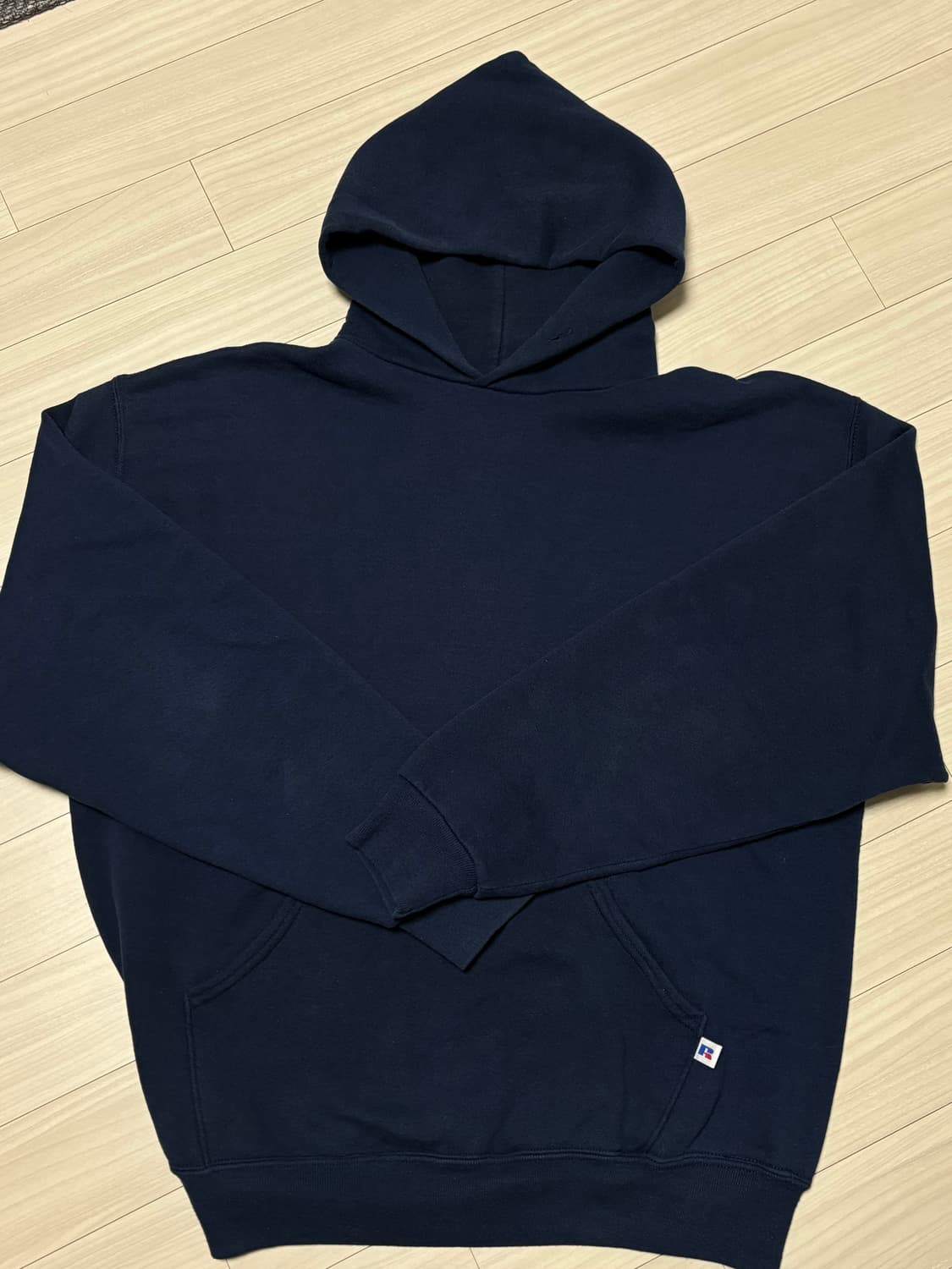 90s 러셀 블랭크 후드 상품이미지1