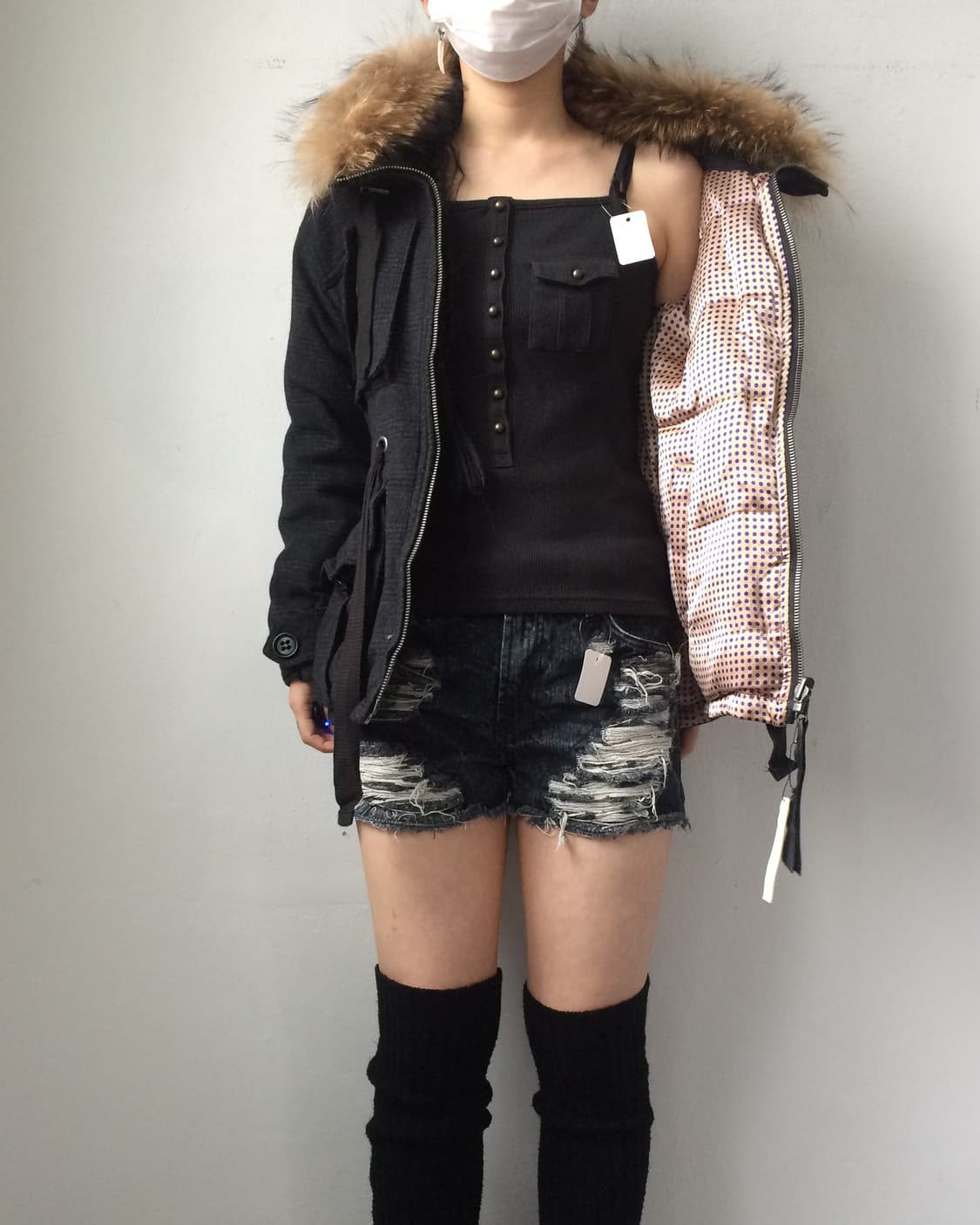 reversible Fur layered multi pocket jack 상품이미지7