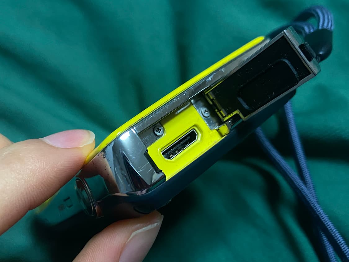 삼성 디카 빈티지 디카 VLUU WP10 방수 디카 옐로우 상품이미지6