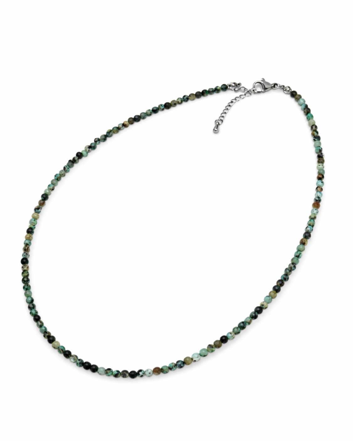 (핸드메이드) 천연석 터키석 원석 목걸이 상품이미지3