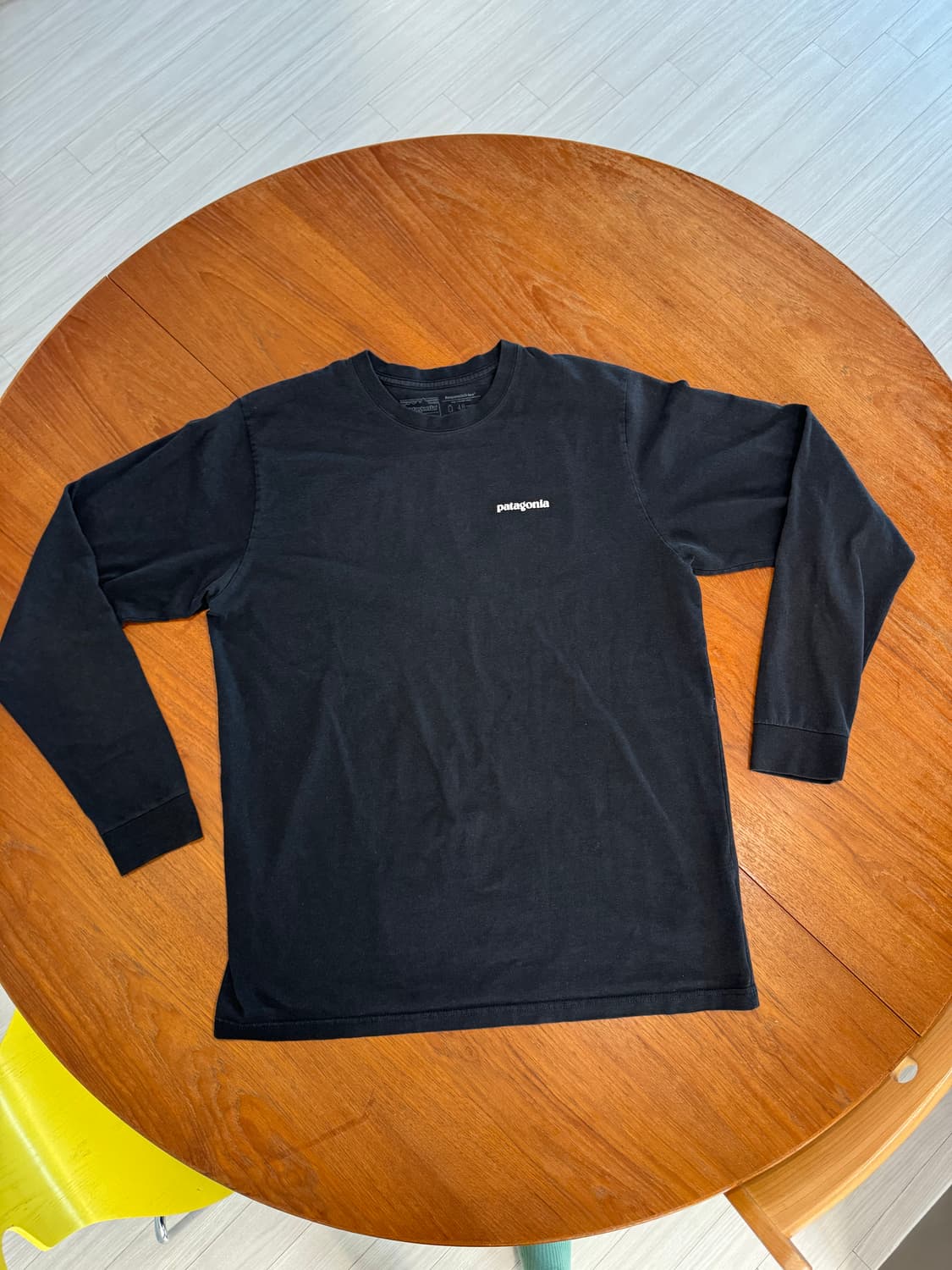 파타고니아 블랙 롱슬리브 티셔츠 L 상품이미지3