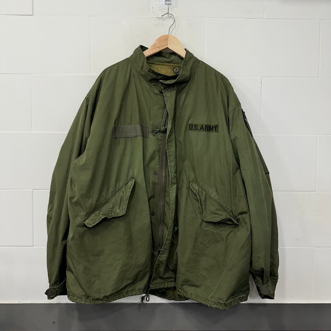 U.S ARMY M65 오리지널 피쉬테일 개파카 야상 상품이미지1