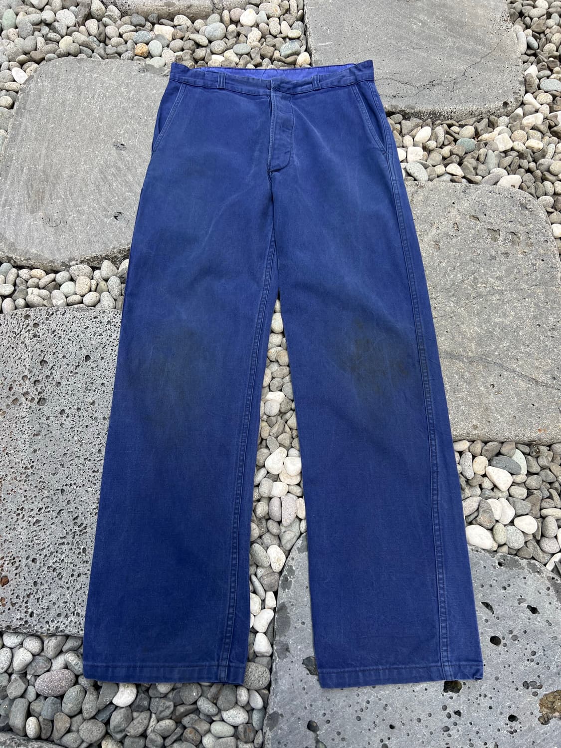 (30인치) OLD VINTAGE FADED BLUE 프렌치워크팬츠 상품이미지1