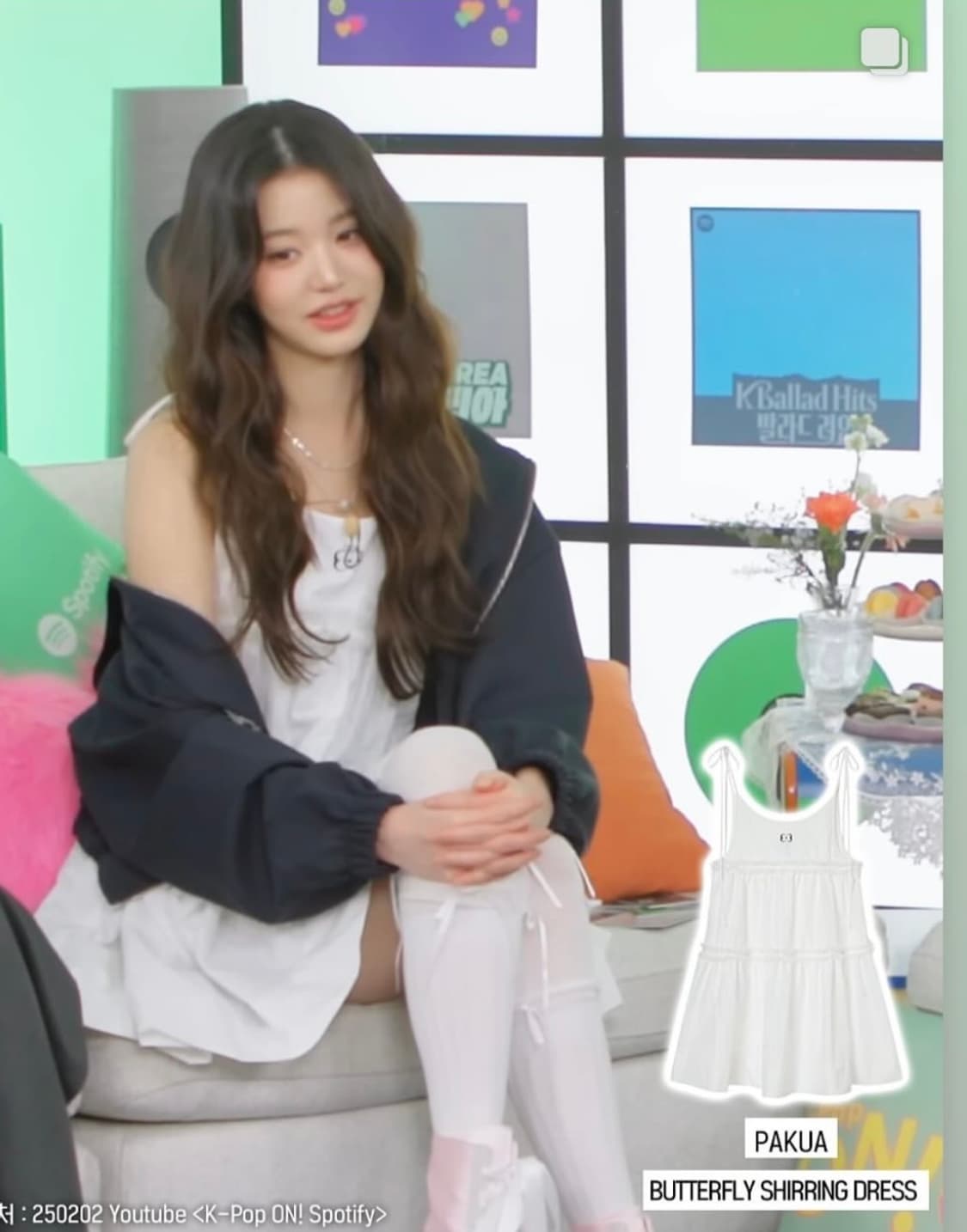 (아이브 장원영 안유진 착용) 파쿠아 Pakua 드레스 상품이미지1