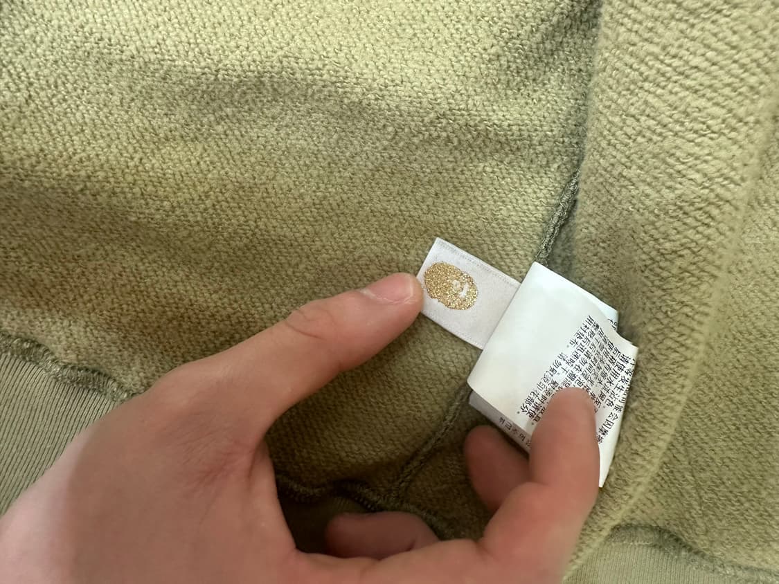 베이프 샤크후드 녹계 L 상품이미지10