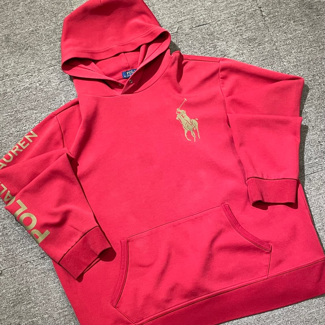 (XL) POLO 폴로 랄프로렌 프린팅 후드티 상품이미지6