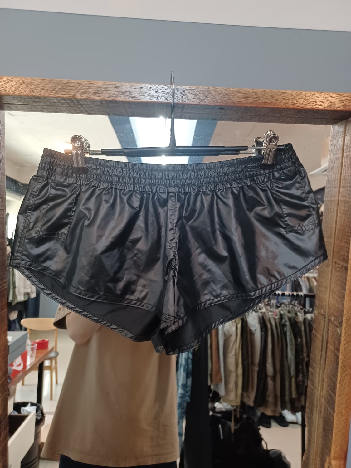 아디다스 여성  스텔라 맥카트니 유광 숏팬츠 xl 상품이미지1