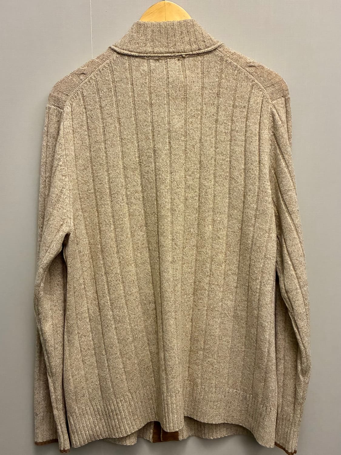 (XL)J.PRESS 제이프레스 울 니트 케이블 가디건 베이지 상품이미지7