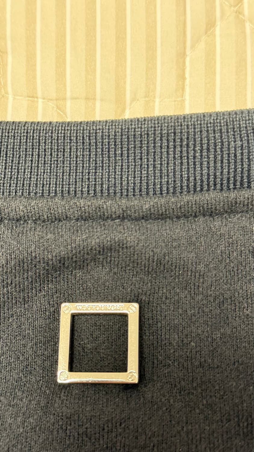 [52] 우영미 22SS 플라워 맨투맨 네이비 상품이미지5