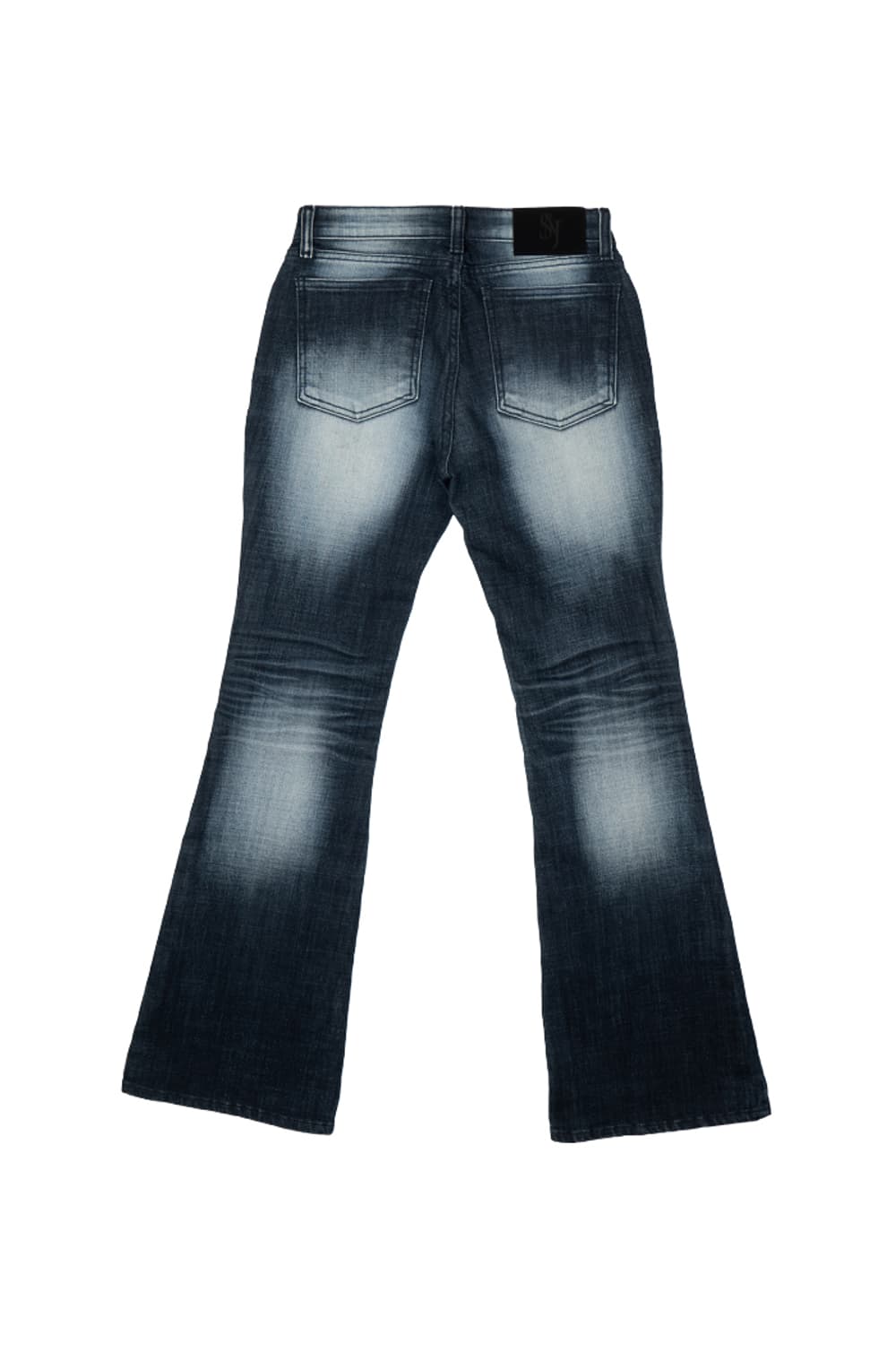 NIGHT WASHING DENIM PANTS DEEP BLUE 상품이미지4