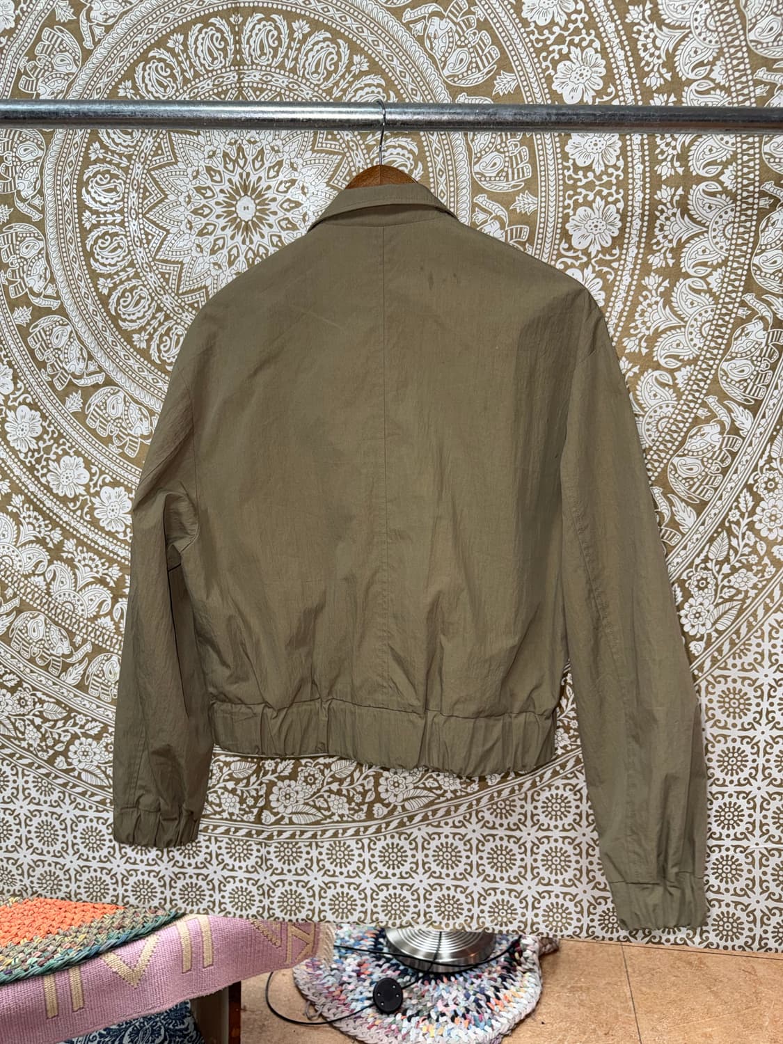 La creme 여성 금장버튼 블루종 자켓  상품이미지4