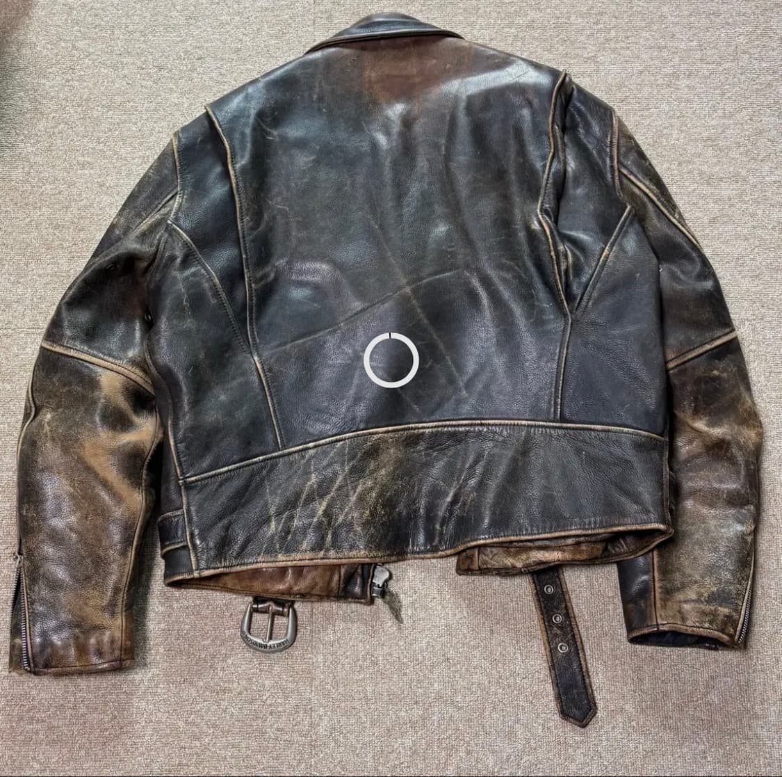 할리데이비슨 더블라이더 가죽자켓 상품이미지2