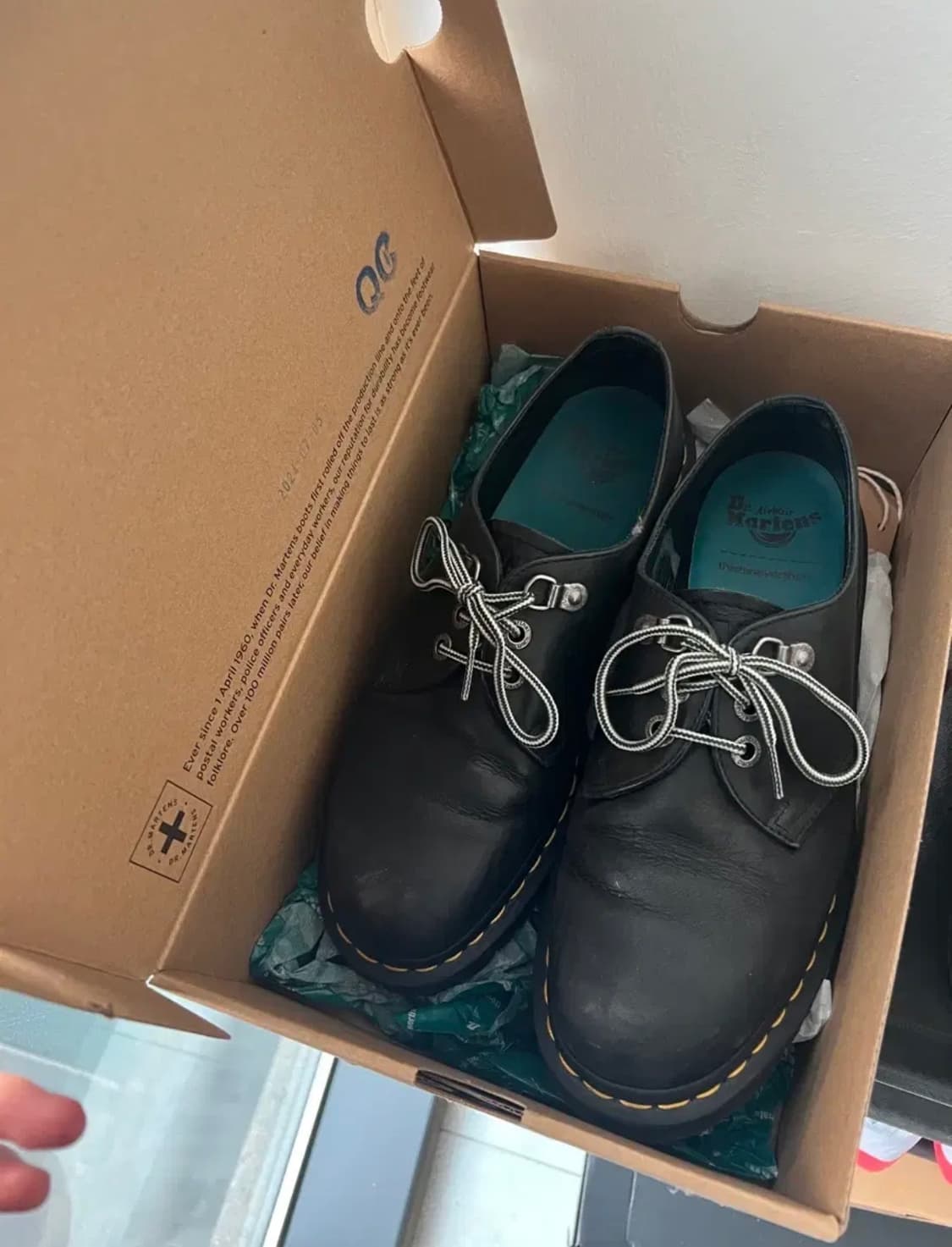 닥터마틴x디네댓 1461 왁스드 풀 그레인 상품이미지1