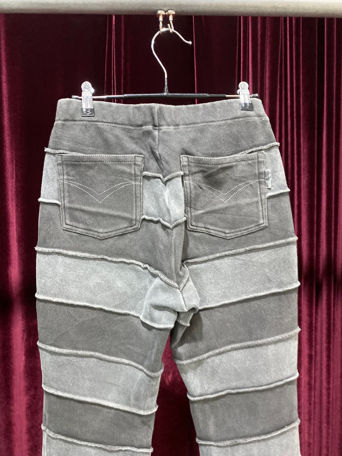 HULLO NICE DAY! block patchwork pants 상품이미지4