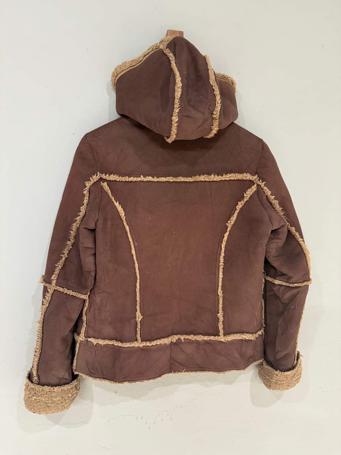 kawaii fur line detail fleece hood jk 상품이미지8