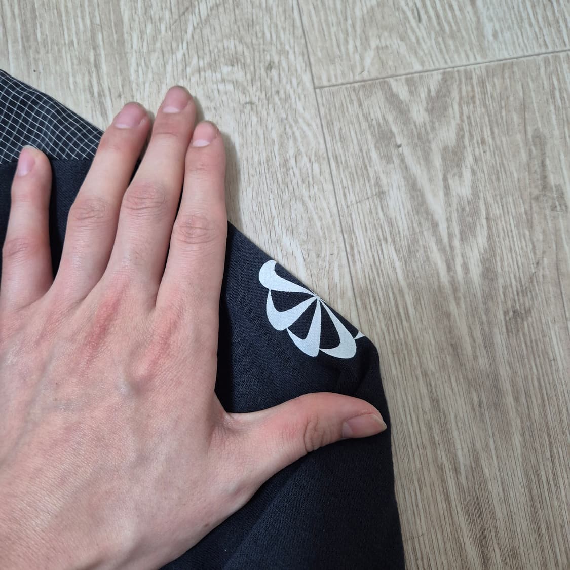 나이키 스우시 스포츠웨어 나일론 배색 후드집업 M(95) 상품이미지5