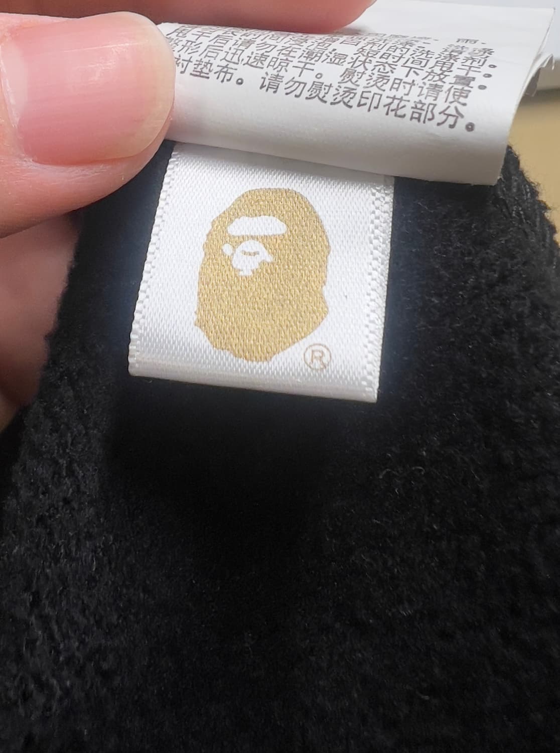 [L]베이프 더블 샤크 짚 후드집업 블랙 상품이미지7