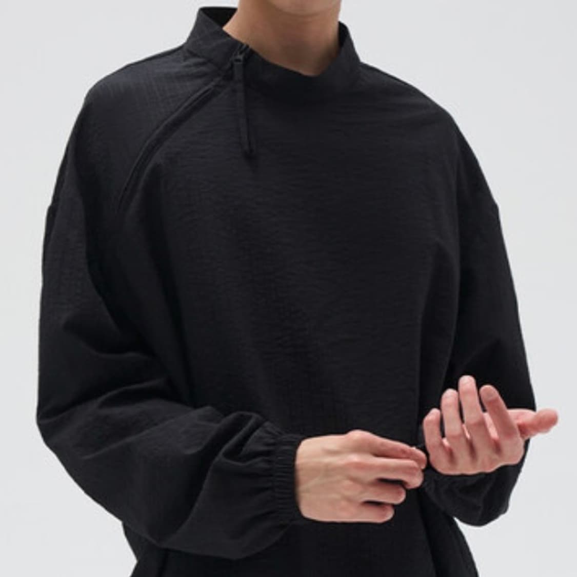 니어서울 셔츠 블랙 상품이미지1