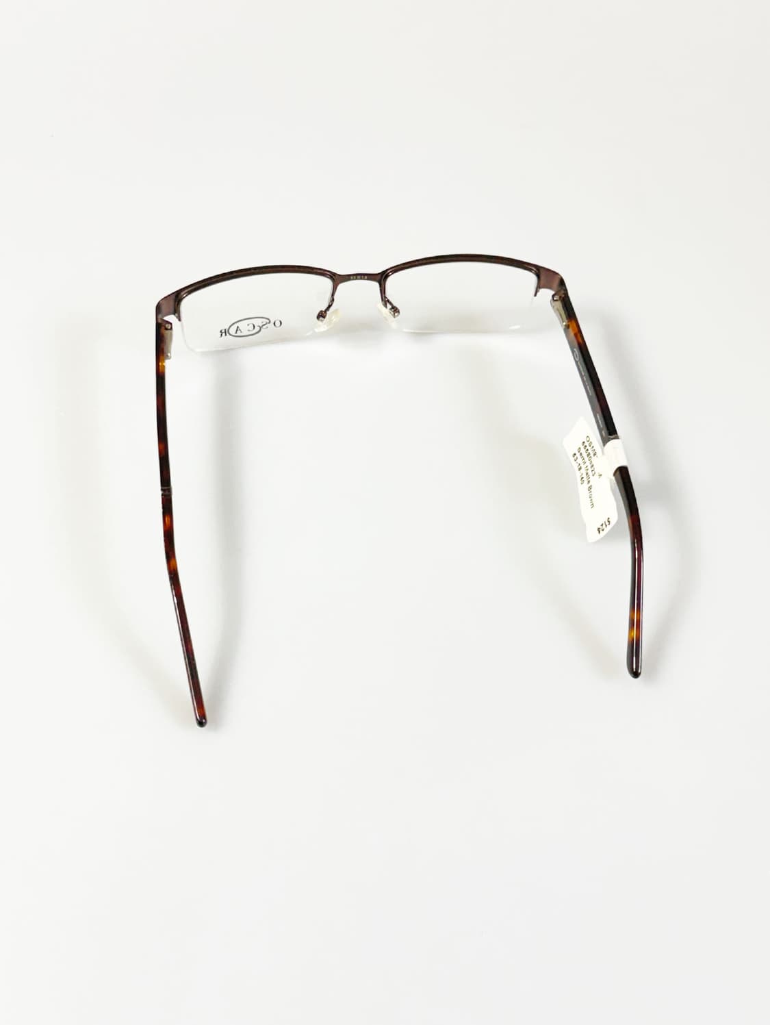 OSCAR De La Renta 반무테 스퀘어 메탈 빈티지 안경 상품이미지5