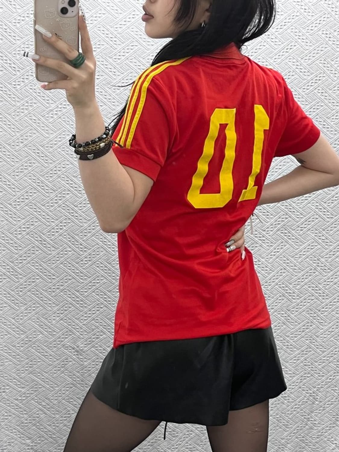 아디다스 올드스쿨 레트로 스페인 져지 반팔티 100 C10984 상품이미지2