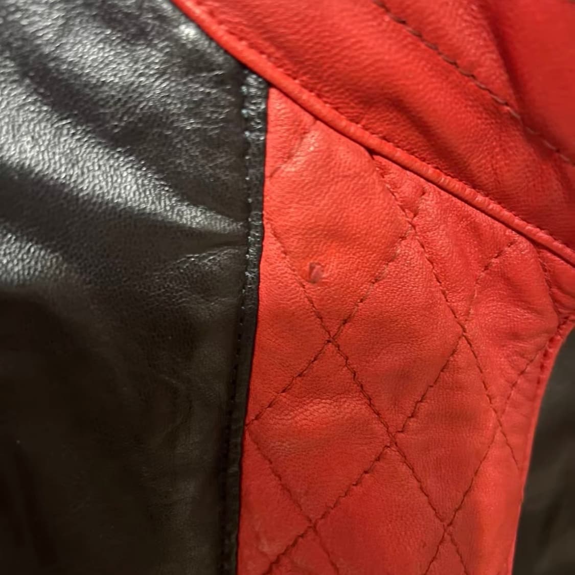 핸드페인티드 Michael Jackson Thriller 레더 자켓 상품이미지4