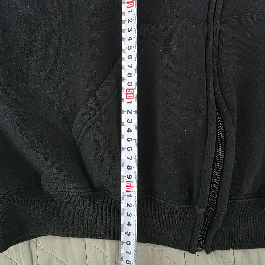 [XXL] 90s 빈티지 러셀 애슬레틱 후드집업 블랙 라이트페이드 상품이미지8