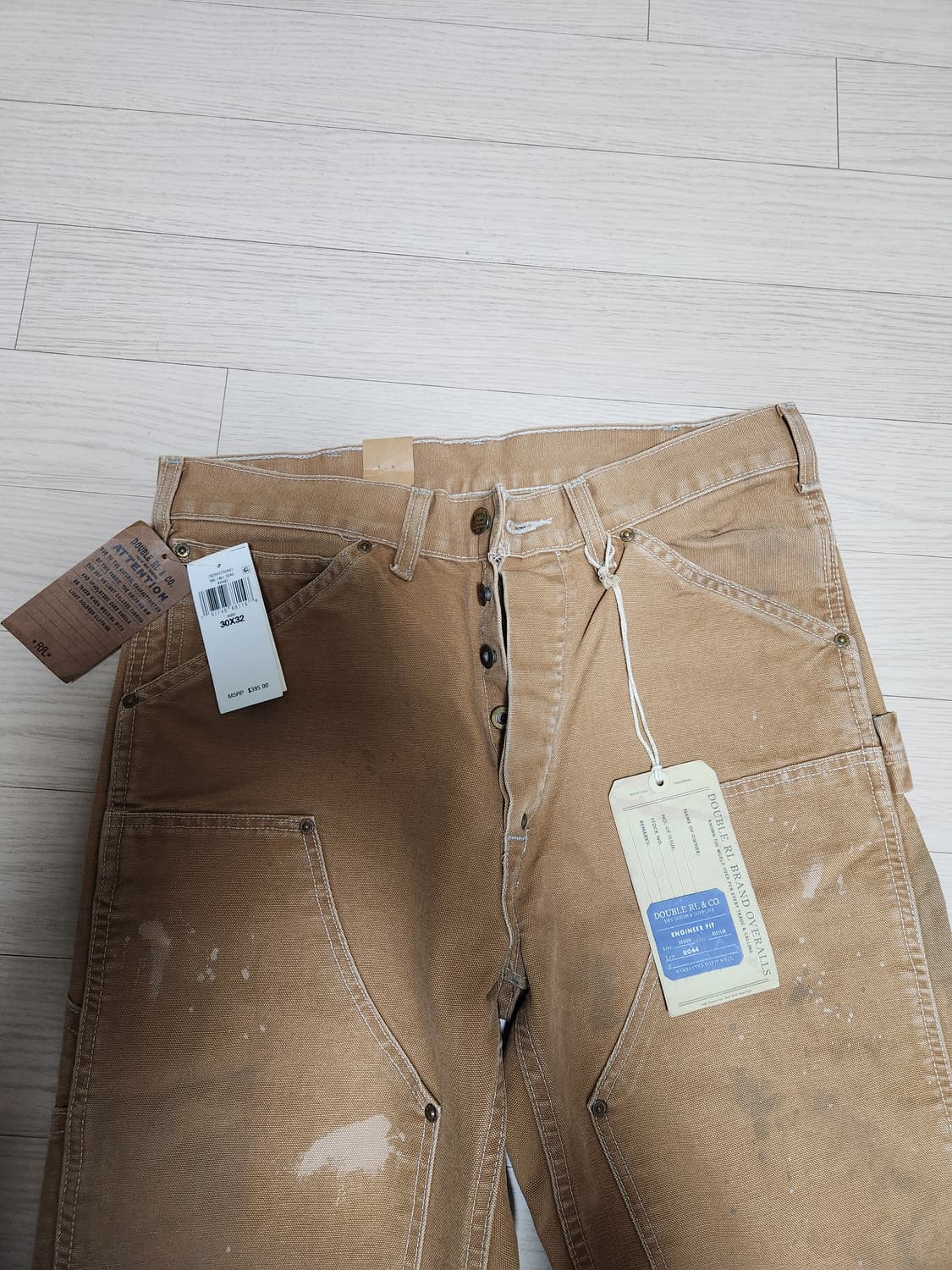 RRL 엔지니어핏 디스트레스드 카펜더 팬츠 상품이미지3