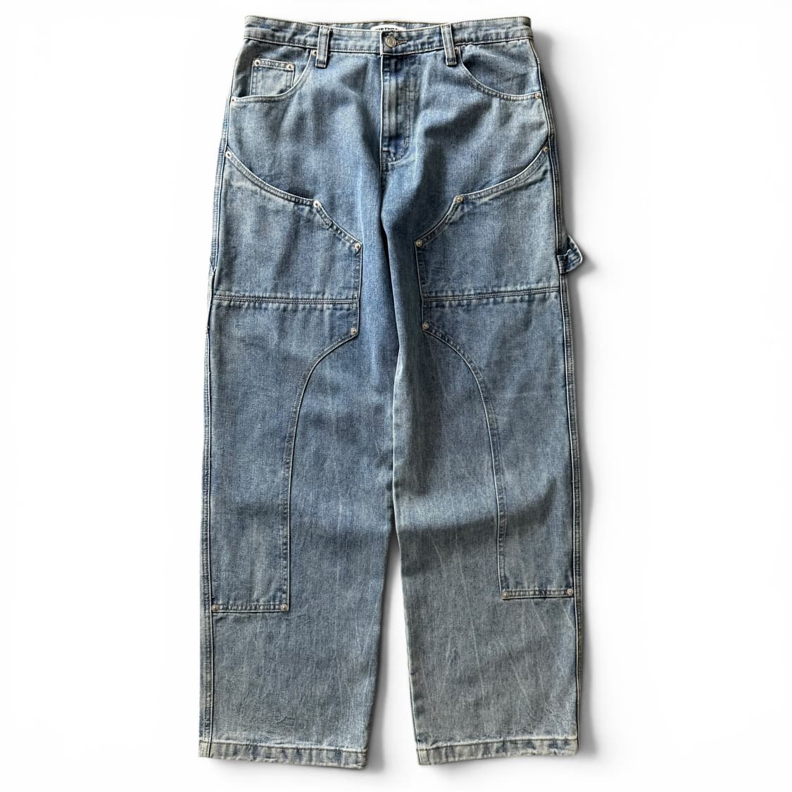 BIRTHDAY Washed Denim Carpenter Pants 상품이미지1