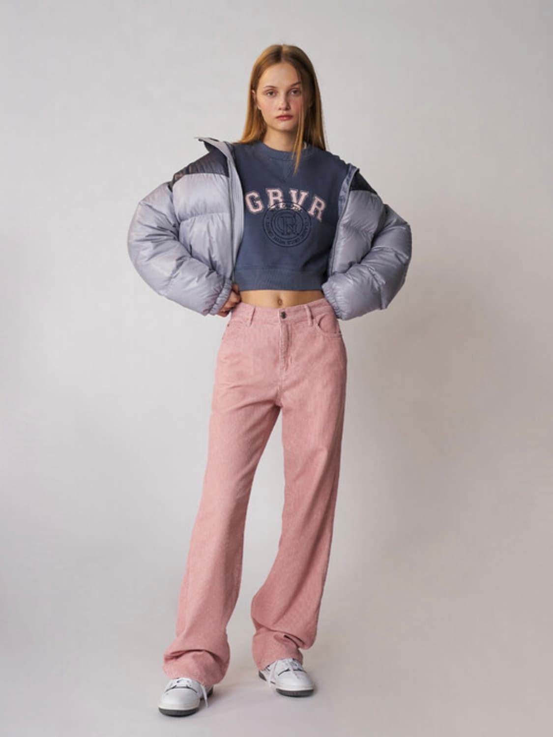 [s] 그로브 DIVE 코듀로이 팬츠 핑크 [김보라 착용] 상품이미지2