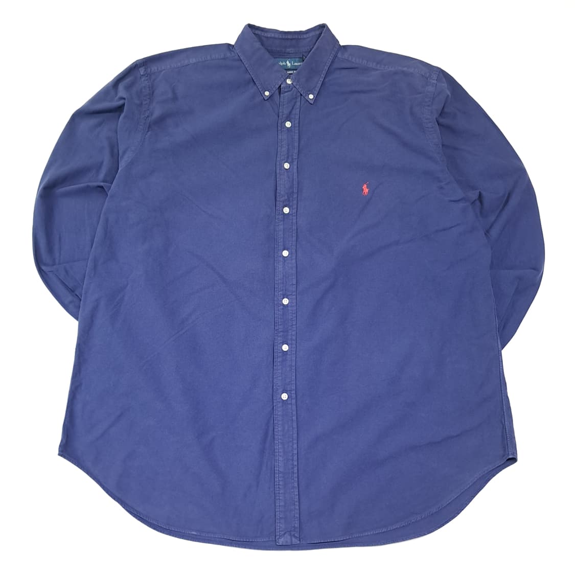 CL634 2XLT 폴로 90s 코튼 버튼다운 올드 네이비 셔츠 남방 상품이미지1