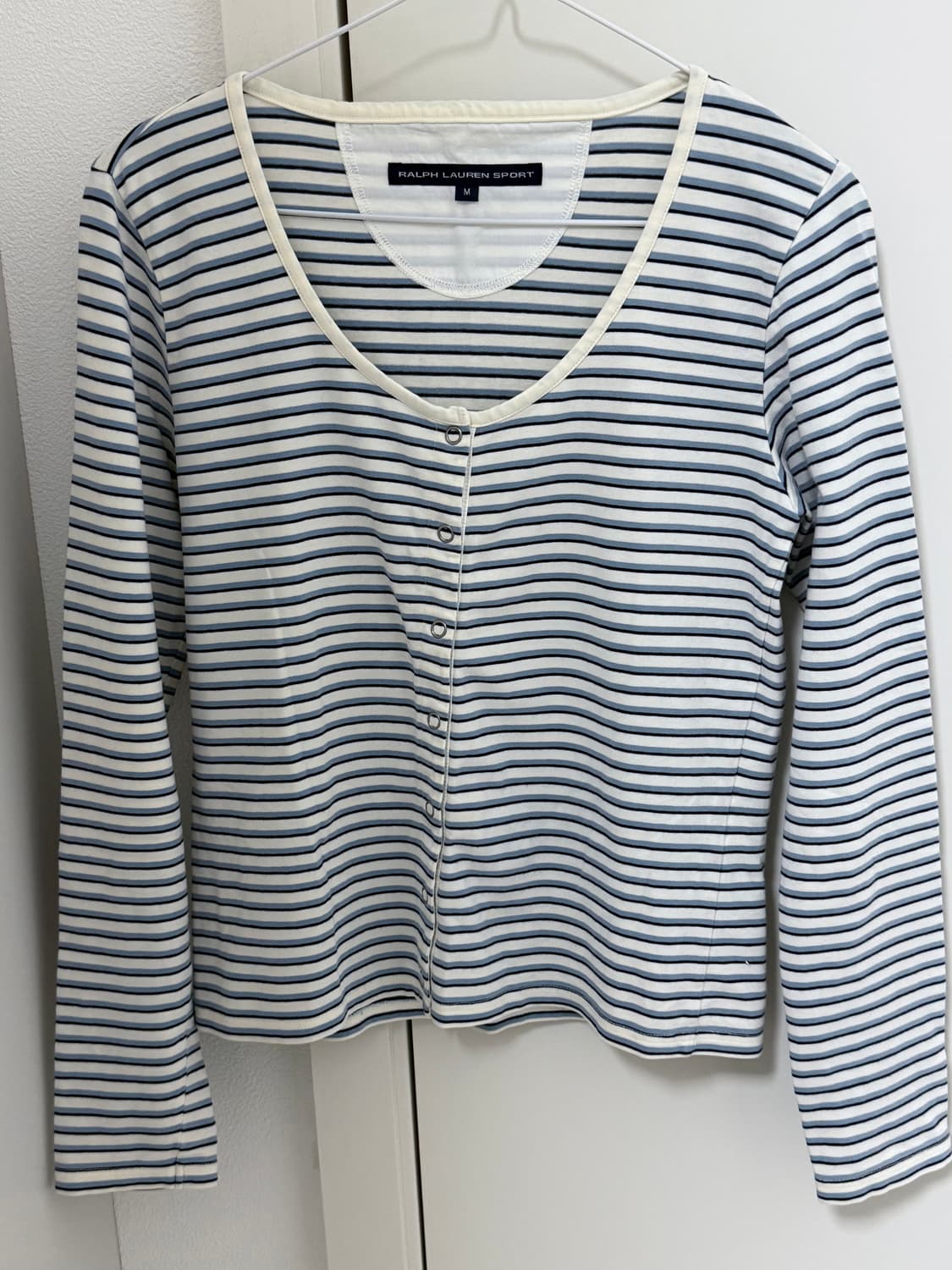 빈티지 폴로 랄프로렌 스포츠 스트라이프 가디건 상품이미지4