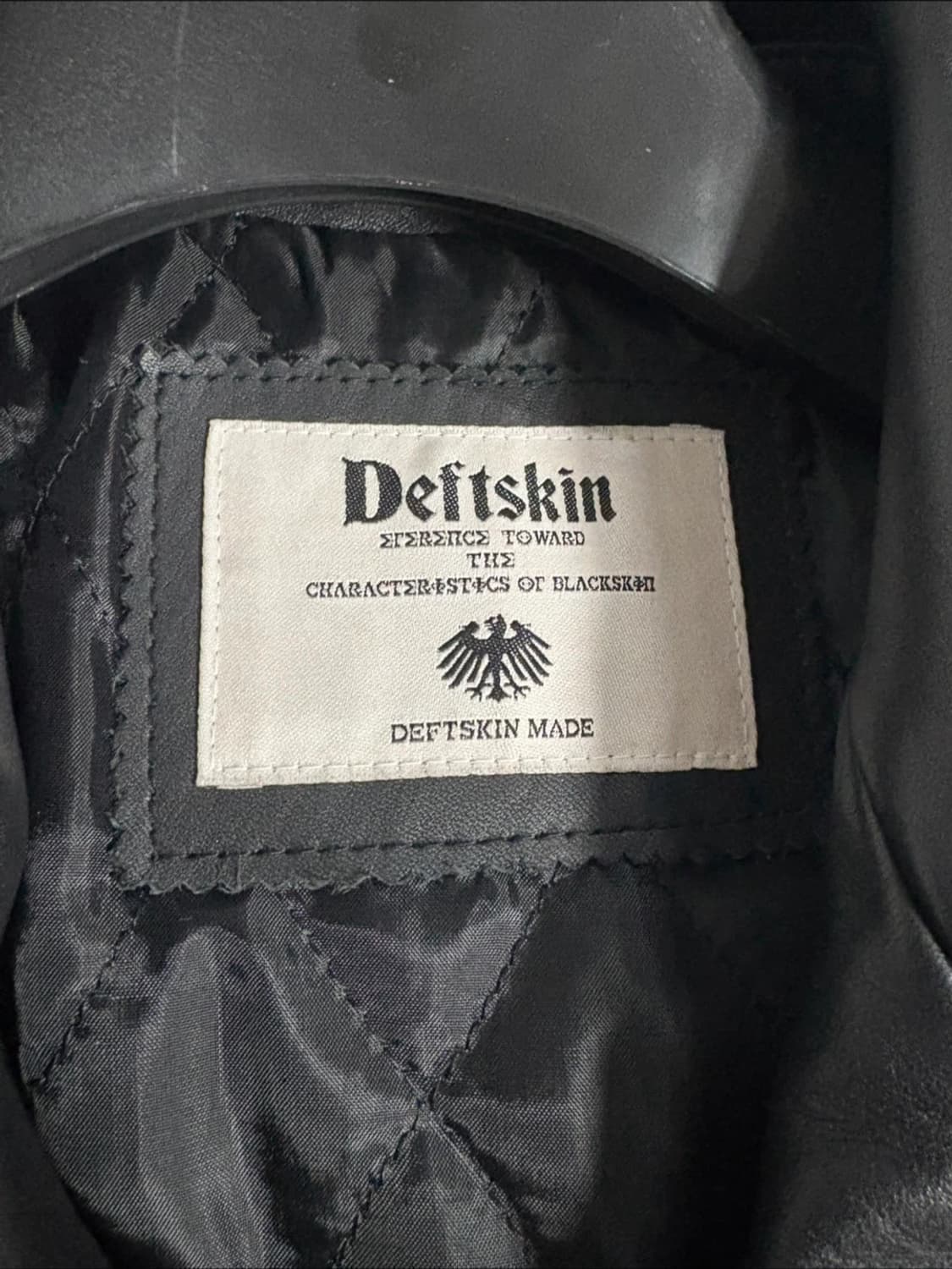 데프트스킨 라이더 자켓 M ( 상태최상 ) 상품이미지3