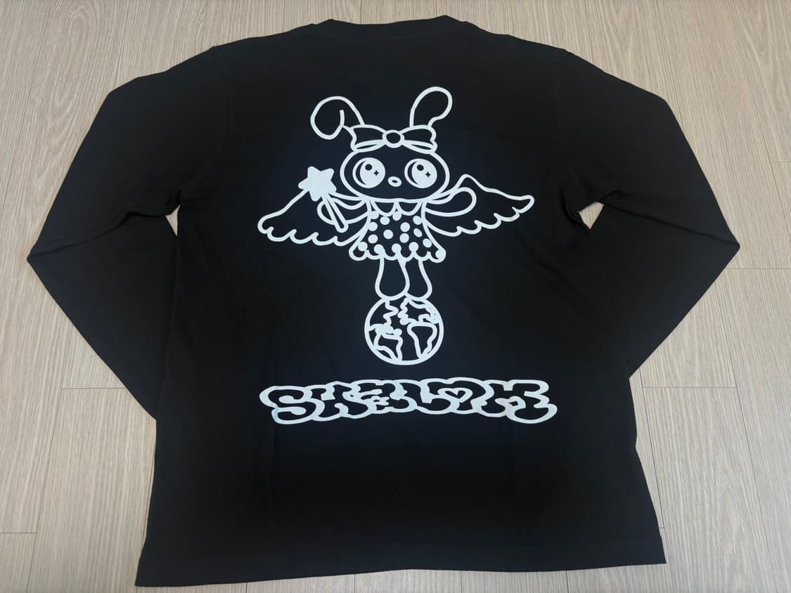샬롬클럽 롱 슬리브리스 블랙 S 상품이미지7