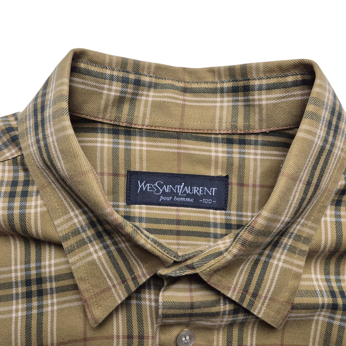 [100] 입생로랑 체크셔츠 상품이미지5