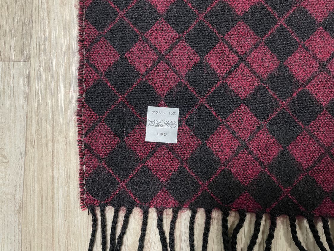 빔즈 아가일 체크 머플러(일본제)RRL&LVC&폴로 상품이미지3